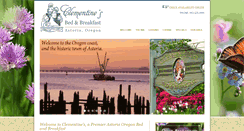 Desktop Screenshot of clementines-bb.com